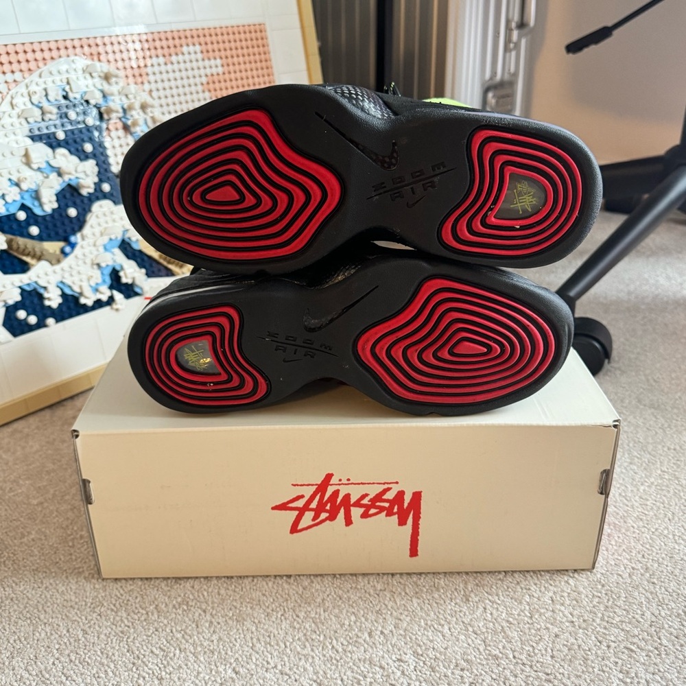 Stüssy x Nike Air Penny 2 - Size Men’s 6.5 - Picture 5 of 6